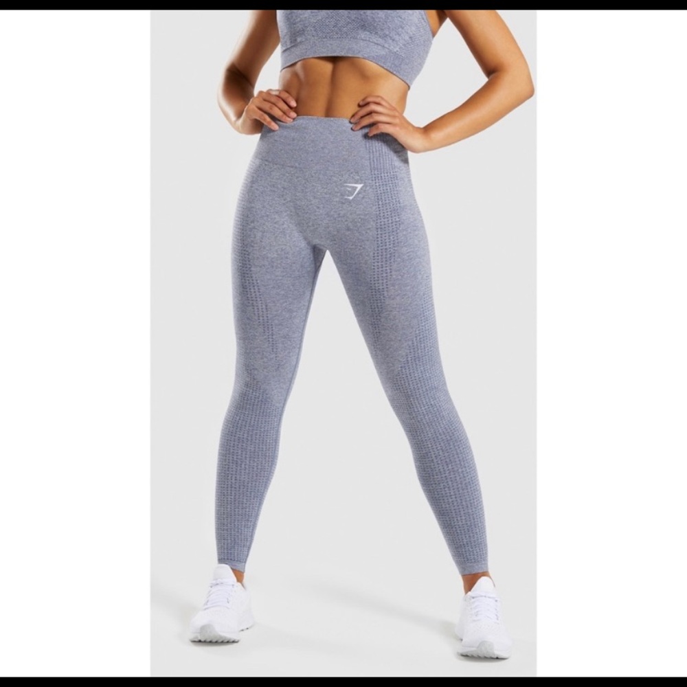 Gymshark Steel Blue Marl Flex Legging